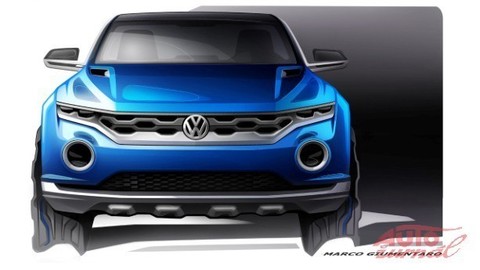 Koncept T-ROC avizuje malý crossover značky Volkswagen