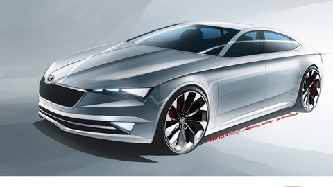 Škoda predstaví dizajnérsku víziu Octavie Coupé