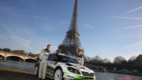 Najrýchlejšia Škoda Fabia zapózovala v Paríži