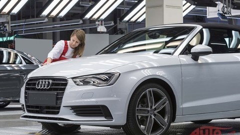 V Gyori už vyrábajú nové Audi A3 Cabrio