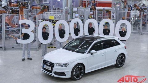 Trojmiliónty Audi A3