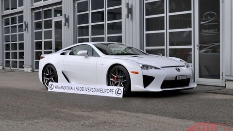 Posledný Lexus LFA v Európe má majiteľa