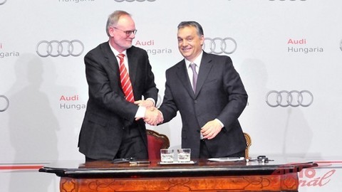 Audi Hungaria partnerom maďarskej vlády