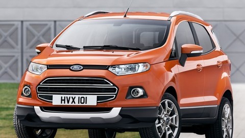 Európsky Ford EcoSport na prvých obrázkoch (doplnené)