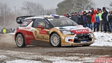 Rallye Monte Carlo vedie Citroen pred VW (+video)