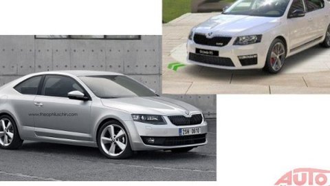 Škoda Octavia RS a Coupe sú zatiaľ iba počítačové sny