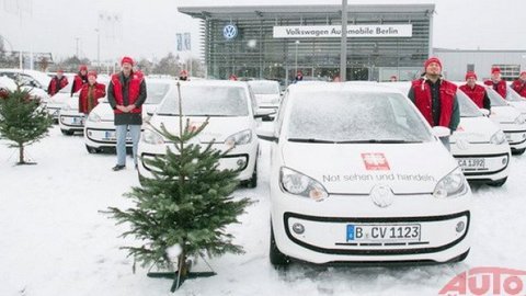 Mikulášsky darček: 177 áut Volkswagen up!