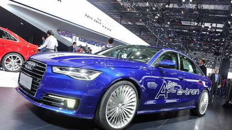 Len pre Čínu: Audi A6L e-tron