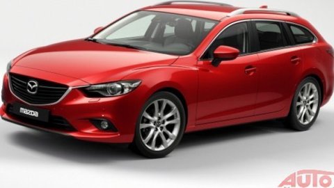 Kombík Mazda6 SW oficiálne