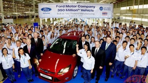 Ford vyrobil 350-miliónte auto