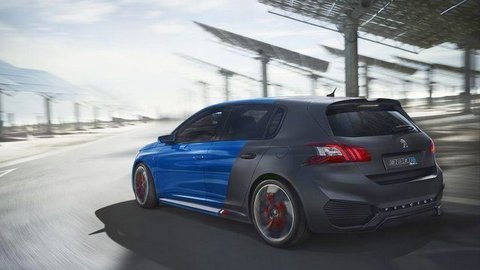 Hybridný Peugeot 308 R má päť stoviek koní