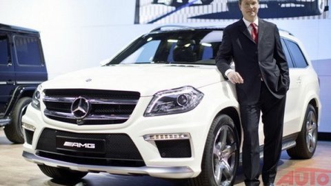 Špičkový Mercedes-Benz GL prvý raz v Moskve