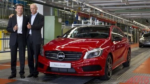 Mercedes-Benz A-triedy začali vyrábať