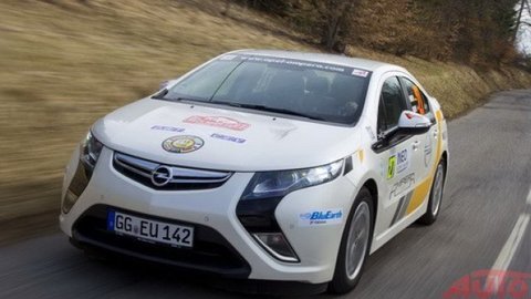 Opel Ampera vyhral kategóriu v Rallye Monte Carlo