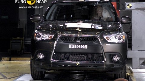 Mitsubishi ASX potvrdil vysokú bezpečnosť (video)