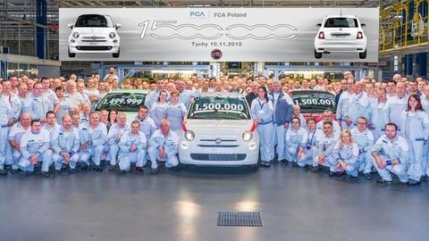 V Poľsku vyrobili 1,5-miliónty FIAT 500 