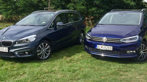 Motoring: Volkswagen Touran verzus  BMW 2 Gran Tourer a Hyundai i40 po modernizácii