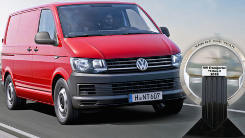 Titul „Van roka 2016“ pre Volkswagen T6