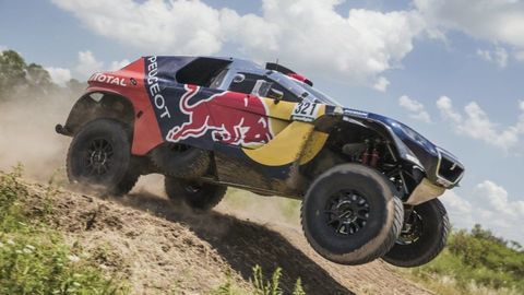 Peugeot pred štartom Rallye Dakar