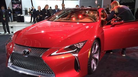 "Žiletka" ide do výroby: Lexus predstavil nádherné kupé LC 500 
