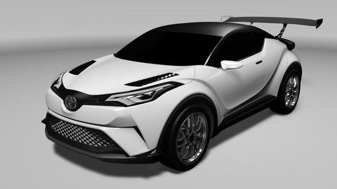 Nový crossover Toyota C-HR mieri na preteky