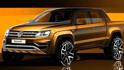 Modernizovaný Volkswagen Amarok na prvých obrázkoch