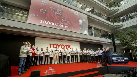 10-miliónta Toyota z Európy