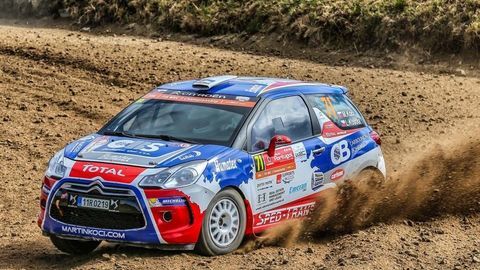 Martin Koči získal striebro na Rally Portugal