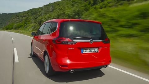 Test: Opel Zafira MY 2017