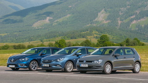 Test VW Golf vs Opel Astra vs Renault Mégane: Kráľ a nováčikovia
