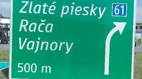 Diaľničiari premenujú križovatky na bratislavskom obchvate