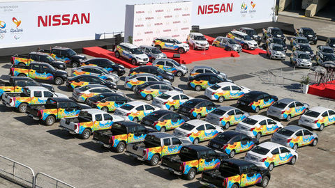 Olympionici v Riu jazdia vozidlami Nissan