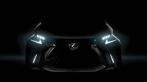Z tmavej siluety vzíde Lexus LF-SA
