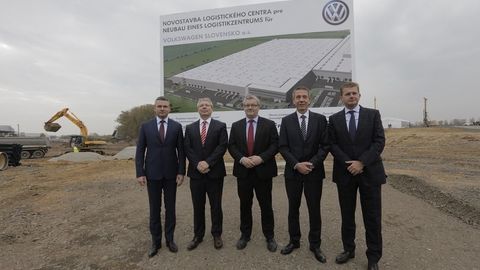 Pri VW Slovakia stavajú logistické centrum