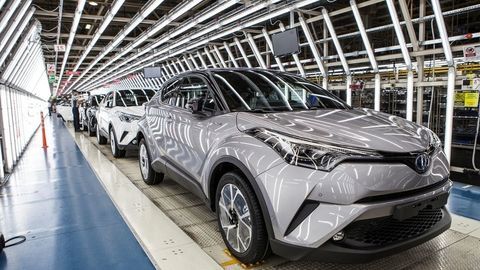 Toyotu C-HR už začali vyrábať