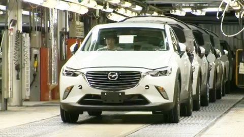 Mazda rozširuje produkciu CX-3 