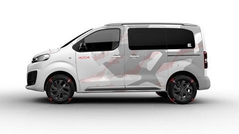 Citroën predstavil vyzdobený SpaceTourer s pohonom 4x4 