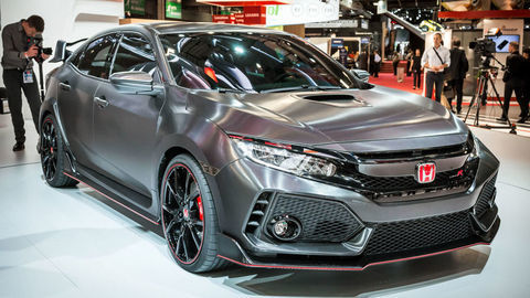Honda predstaví sériový Civic Type-R v marci