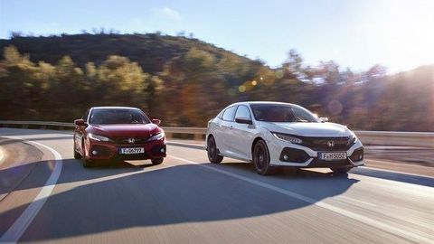 Motoring: Japonská píla Honda Civic 1.5 VTEC Turbo a trnavský Citroen C3 