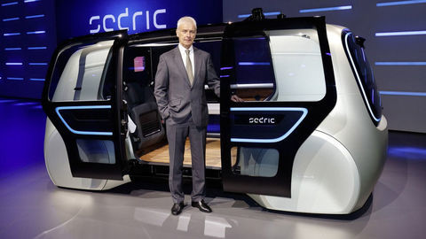 Privítajte Sedric, Volkswagen ovládaný tlačidlom