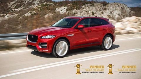 Svetové auto roka 2017 je Jaguar F-Pace