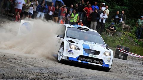 Pavel Valoušek na premiérovej Rally Trebišov porazil Kočiho aj Grzyba