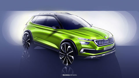 Škoda ukázala nový malý crossover, súrodenca Arony