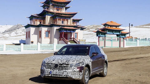 Nový VW Touareg z Bratislavy do Pekingu