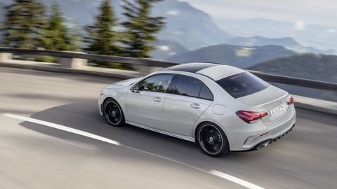 Najlepšiu aerodynamiku nemá športiak, ale nový malý sedan Mercedes