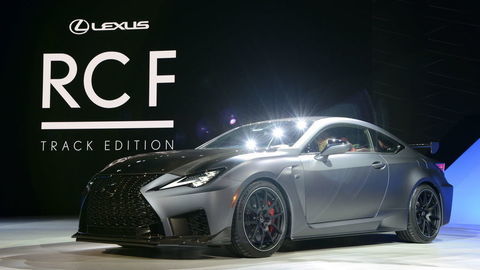 Športové kupé Lexus RC F a RC F Track Edition odhalené