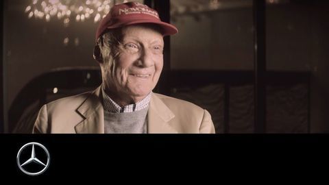 Niki Lauda: "Myslím, že som sa narodil bez strachu."