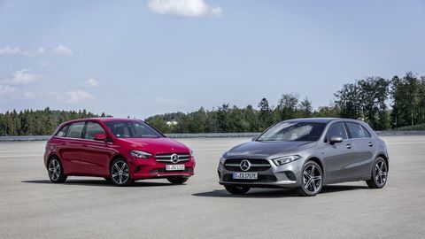 Plug-in hybridy Mercedes-Benz A a B predstavia vo Frankfurte