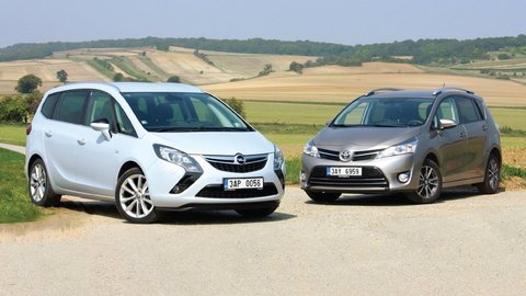Opel Zafira Tourer vs. Toyota Verso: Malý diesel musí slúžiť rodine