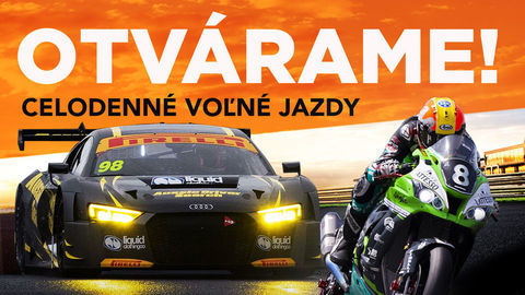 Slovakia Ring: Voľné jazdy AUTO/MOTO už tento víkend!